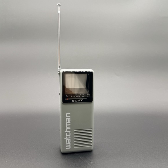 Sony Other - Sony FD-10A Watchman Portable Black & White TV Vintage Tested Powers On
